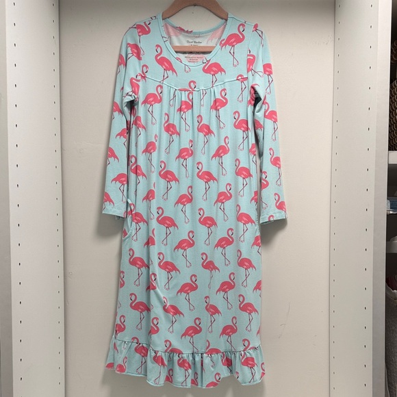 Sweet Bamboo Flamingo Nightgown - sz 6 - Picture 4 of 9